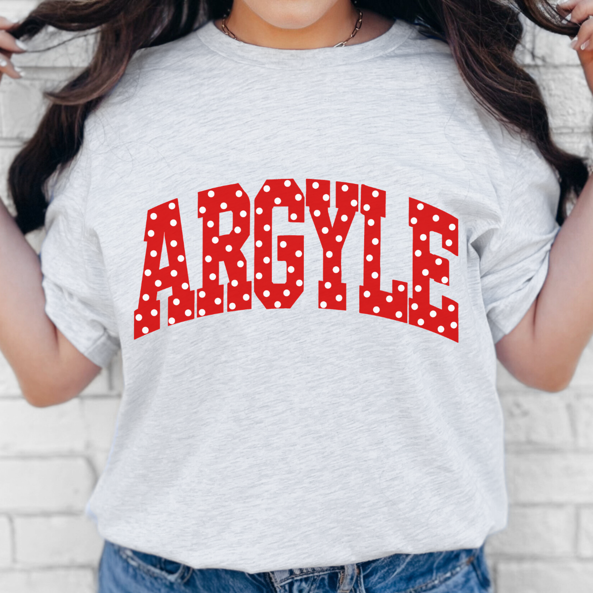 Argyle Polka Dot