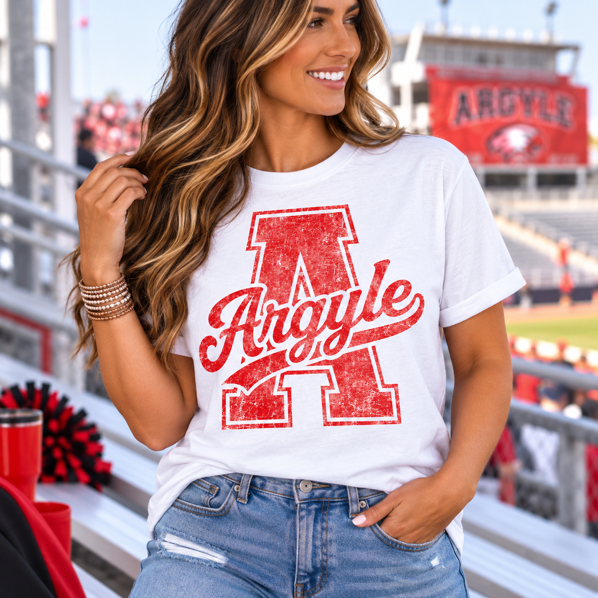 Argyle Vintage A Graphic Tee