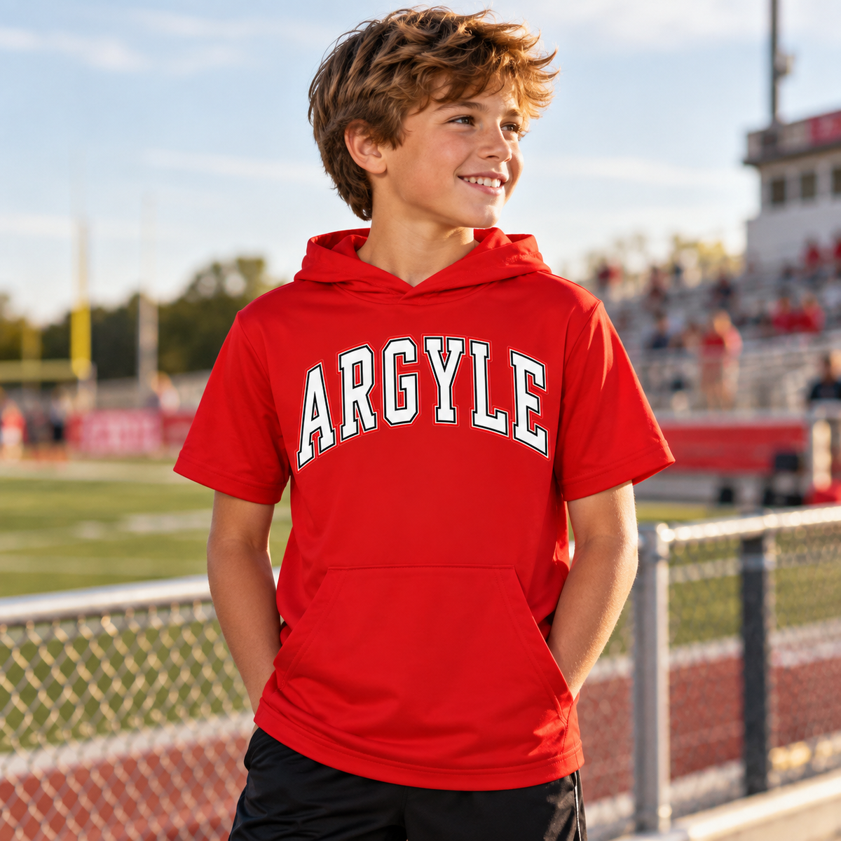 Short Sleeve Performance Hoodie