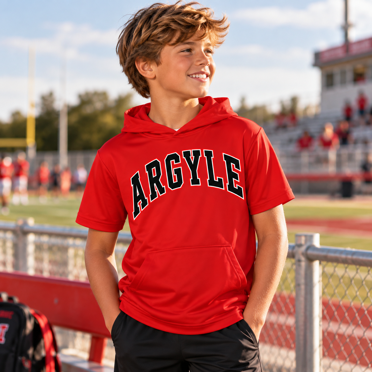 Short Sleeve Performance Hoodie